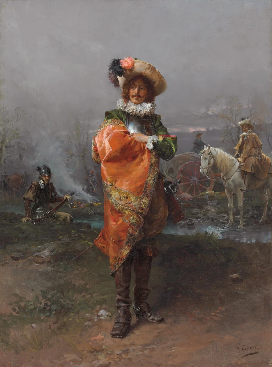 Cesare Detti - Un gentiluomo con mantello